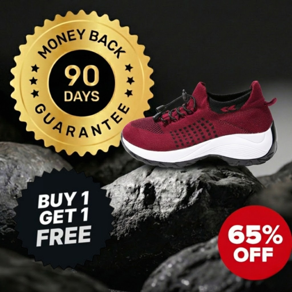 Comfort-Wear Stretch Cushion Shoes