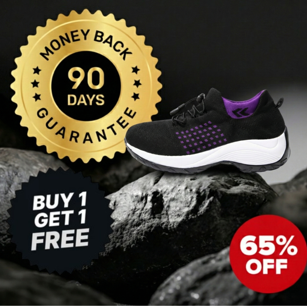 Comfort-Wear Stretch Cushion Shoes