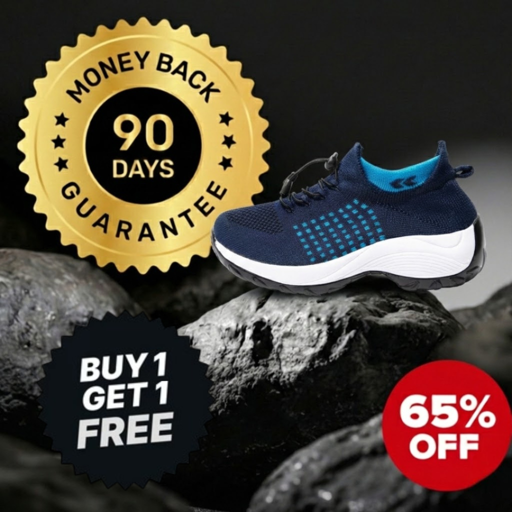 Comfort-Wear Stretch Cushion Shoes