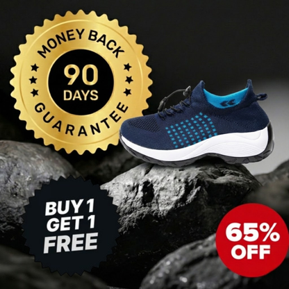 Comfort-Wear Stretch Cushion Shoes